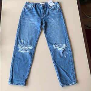 forever 21 ripped jeans for girls